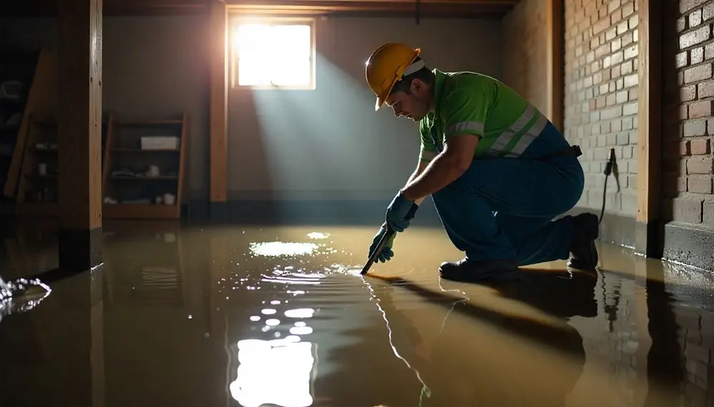Professional water damage restoration services in Rosenberg, TX